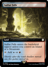 Cascata de Enxofre / Sulfur Falls - Magic: The Gathering - MoxLand
